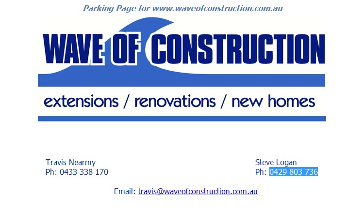 Wave of Construction Hackham