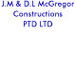 McGregor J.M.  D.L. Constructions Pty Ltd - Builder Guide