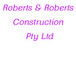 Roberts & Roberts Construction Pty Ltd - Builder Guide 0